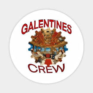 Galentines crew Victorian submarine Magnet